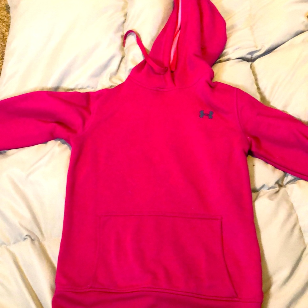 Pink Under armor sweatshirt